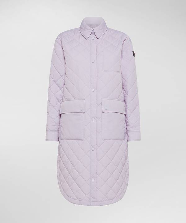Peuterey Quilted coat in tela di nylon Italy