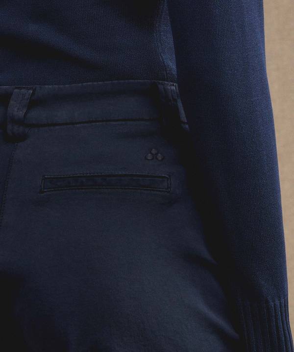 Peuterey Pantaloni in gabardine di cotone stretch Vendita