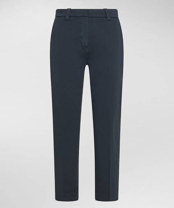 Peuterey Pantaloni in gabardine di cotone stretch Vendita