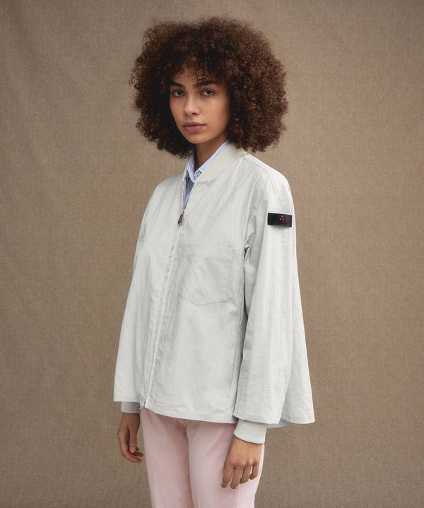 Peuterey Relaxed bomber in lino Acquista Ora