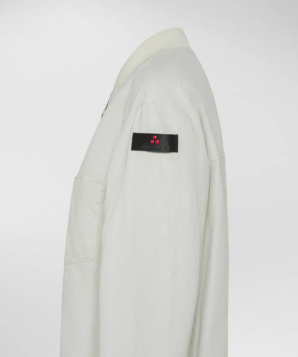Peuterey Relaxed bomber in lino Acquista Ora