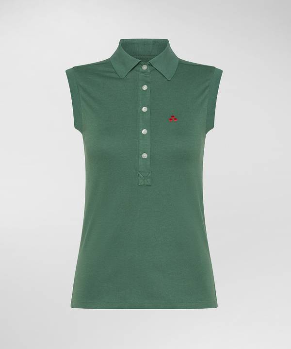 Peuterey Polo smanicata in piquet Promozione Limitata