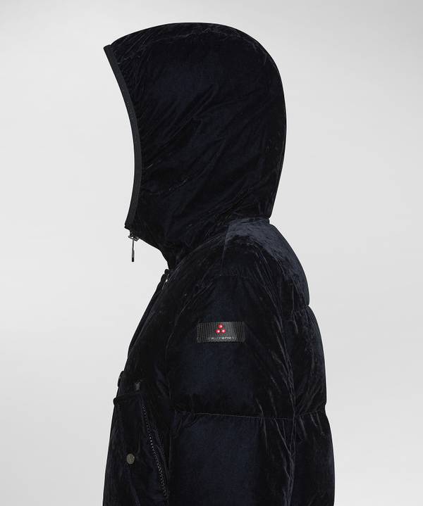 Peuterey Parka Lungo In Tela Di Nylon Floccata Sconto