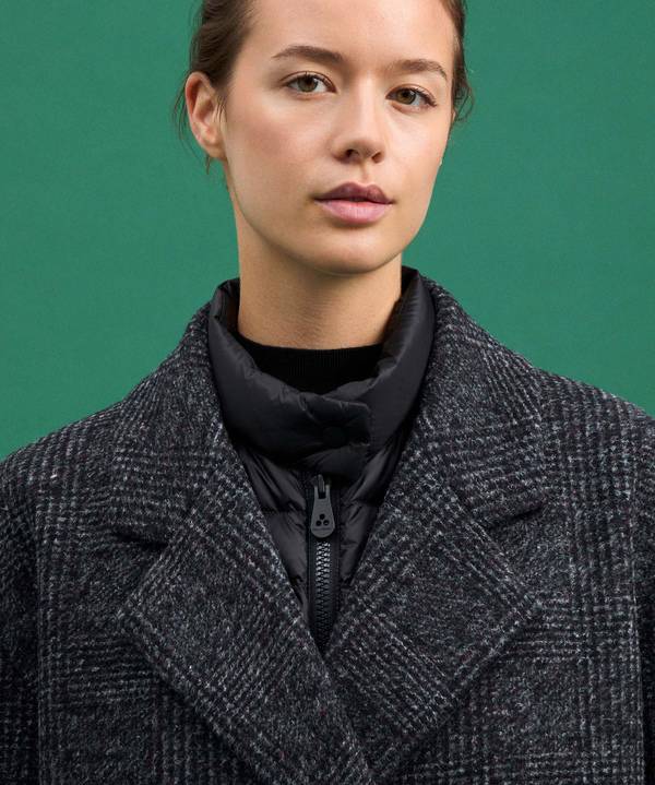 Peuterey Cappotto Doppio Petto Con Pettorina Staccabile Saldi