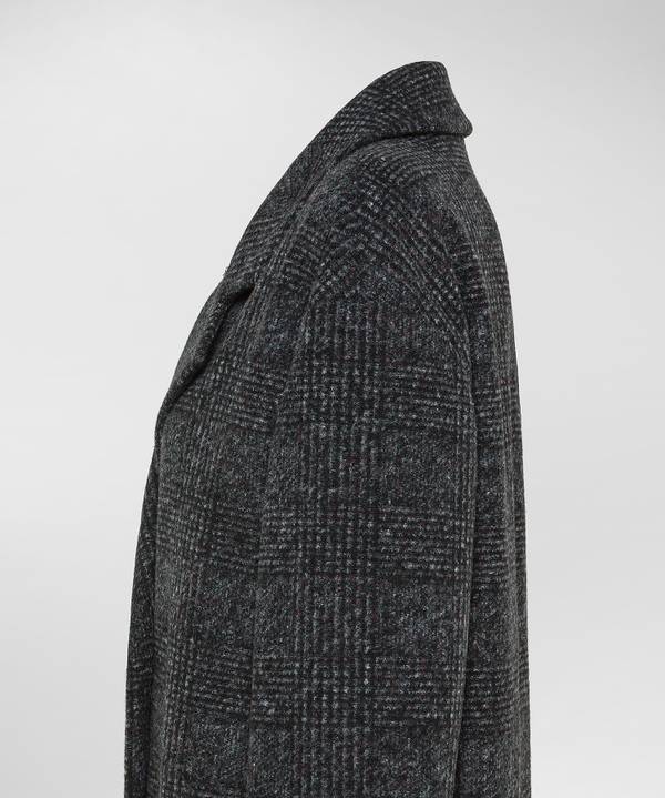 Peuterey Cappotto Doppio Petto In Misto Lana Offerte
