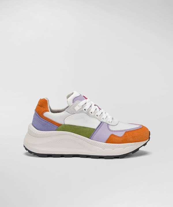 Peuterey Sneakers in pelle con dettagli color Vendite stagionali