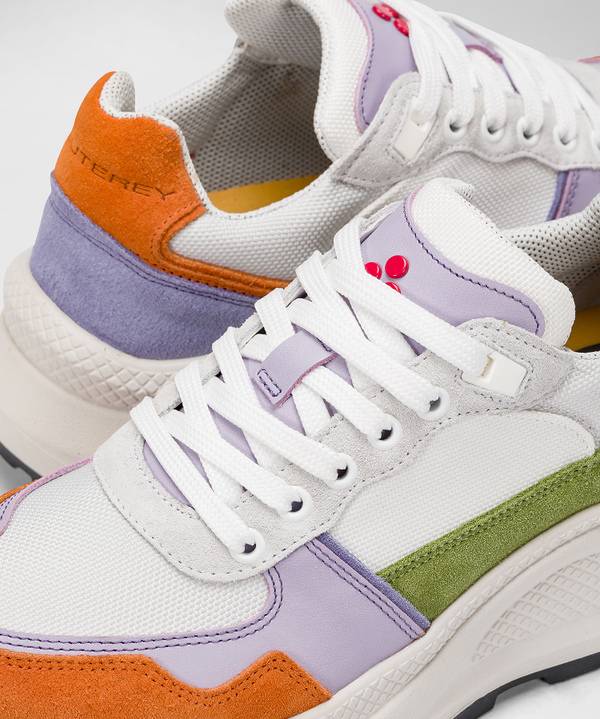Peuterey Sneakers in pelle con dettagli color Vendite stagionali