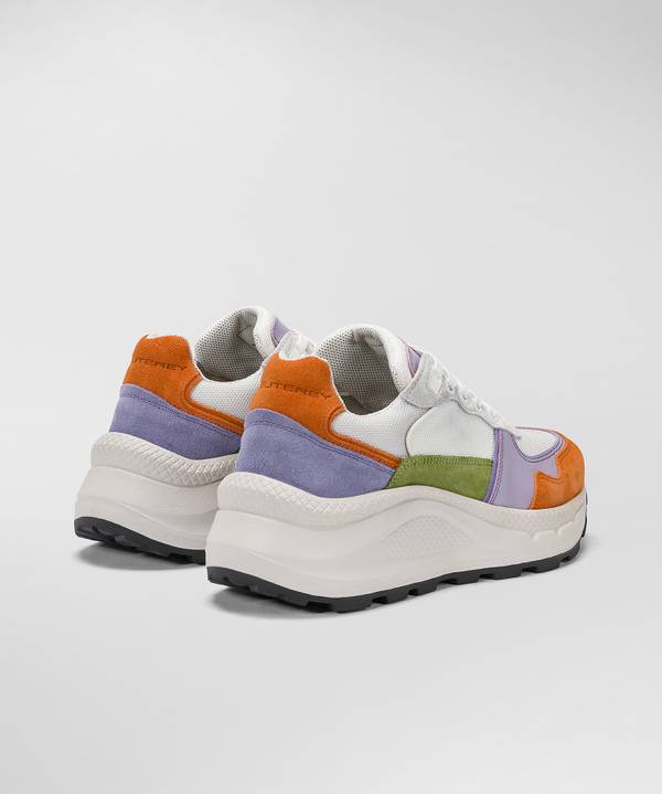 Peuterey Sneakers in pelle con dettagli color Vendite stagionali