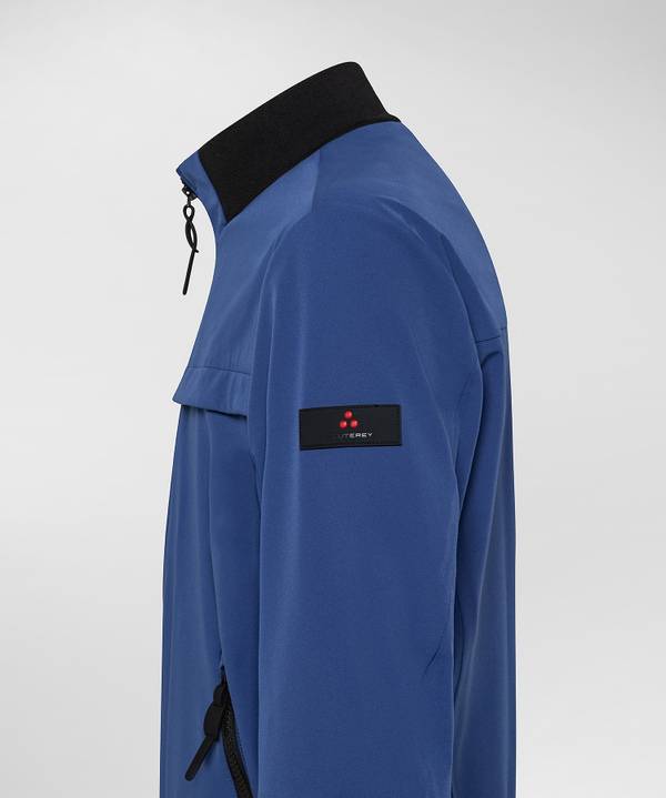Peuterey Bomber liscio con dettagli neri Latest fashion