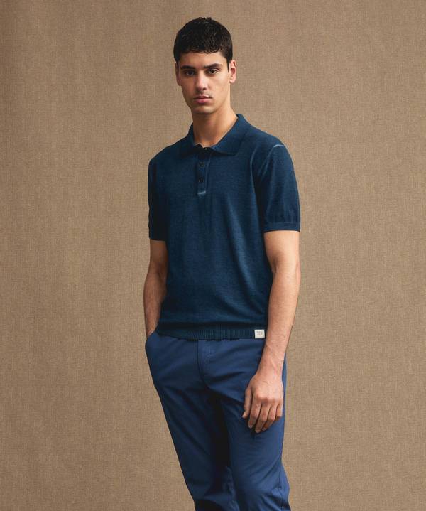 Peuterey Polo classica in tricot di cotone Online Outlet