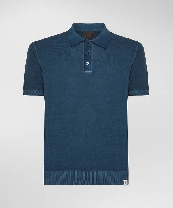 Peuterey Polo classica in tricot di cotone Online Outlet