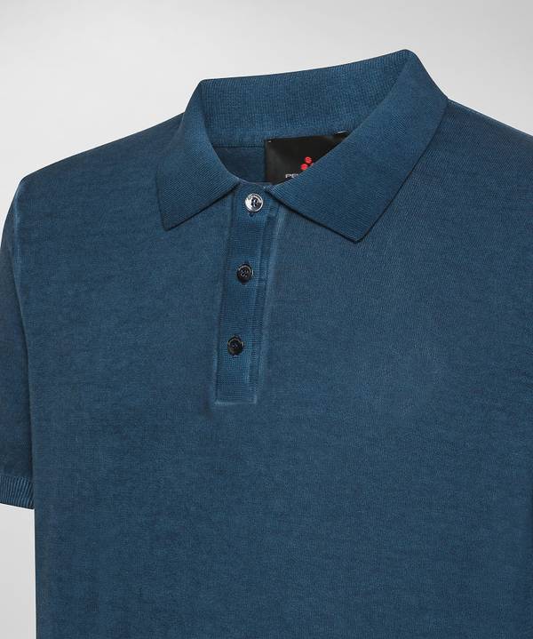 Peuterey Polo classica in tricot di cotone Online Outlet