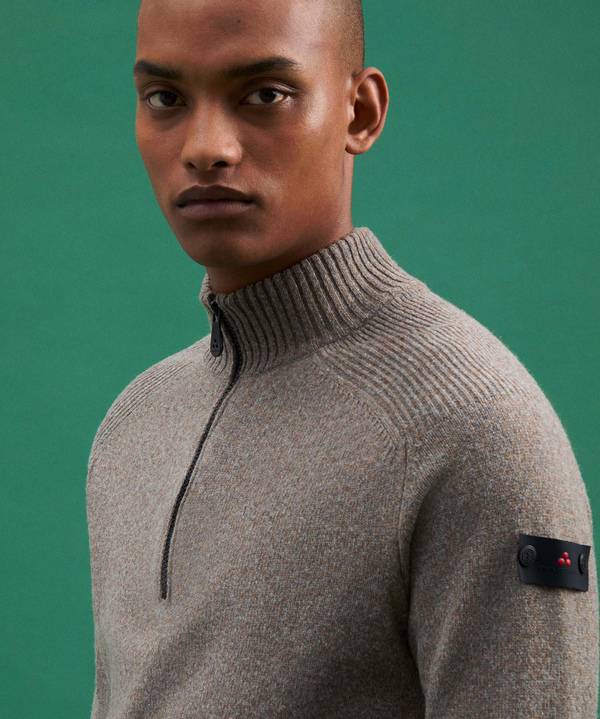Peuterey Maglione Con Effetto Mouliné Fino Al -60%