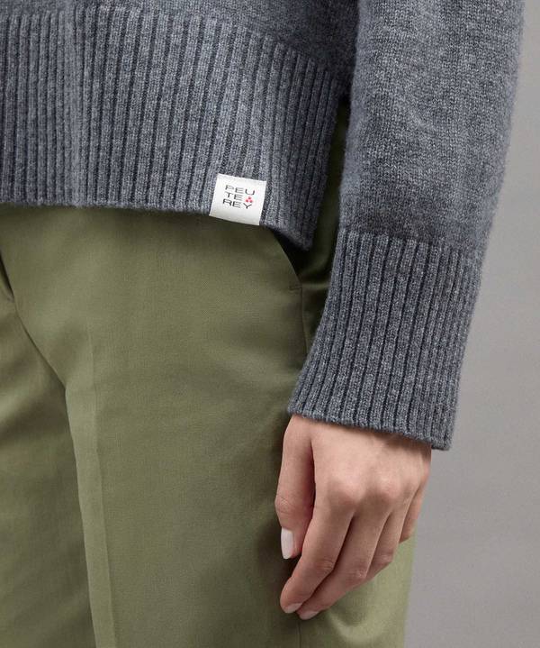 Peuterey Maglia In Misto Cachemire Con Dettagli A Contrasto Prezzo Ridotto