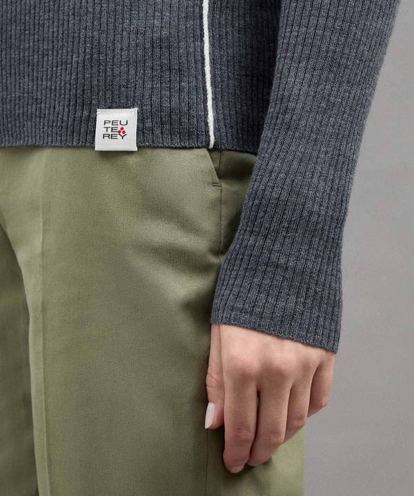 Peuterey Maglia In Lana Pettinata Sconto