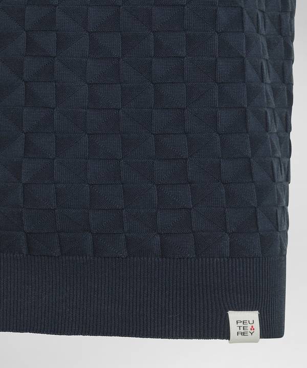 Peuterey T-shirt in tricot cotone 3D Saldi Di Fabbrica
