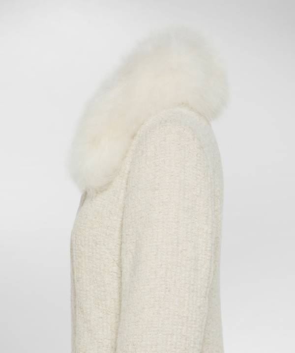 Peuterey Cappotto Lungo Con Collo In Capra Cashmere Comprare a buon mercato