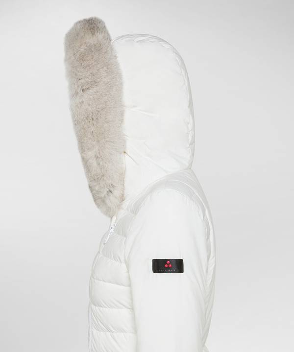 Peuterey Piumino Slim Con Pelliccia Black Friday