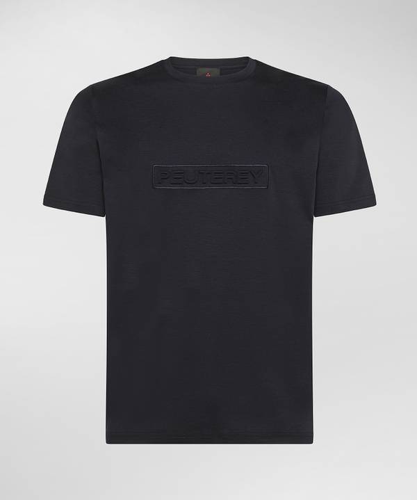 Peuterey T-shirt con scritta in rilievo Vendita calda