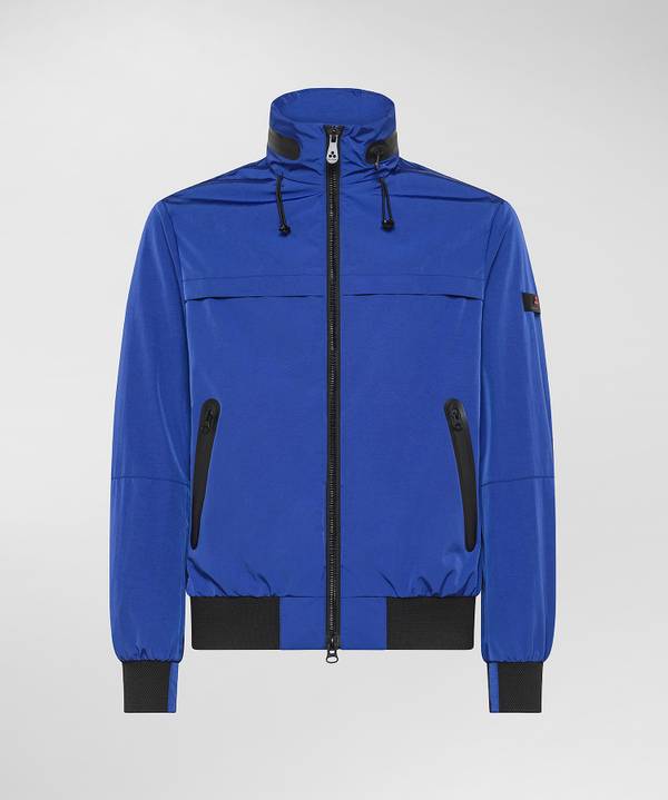 Peuterey Bomber in nylon con cappuccio estraibile Ritorno libero