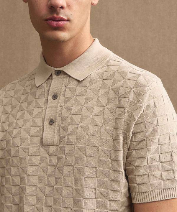Peuterey Polo in cotone con effetto 3D Ultimi due giorni