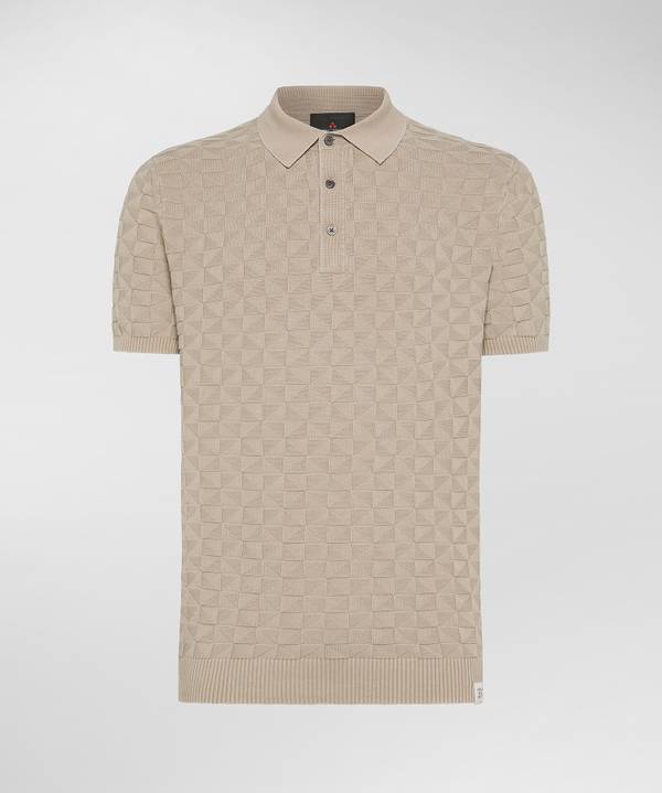Peuterey Polo in cotone con effetto 3D Ultimi due giorni