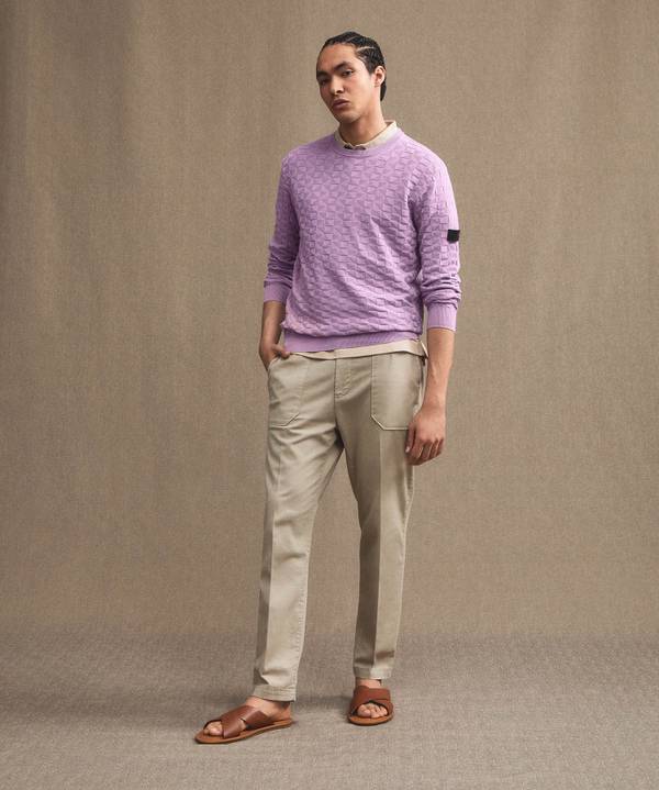 Peuterey Maglia in cotone con effetto 3D
