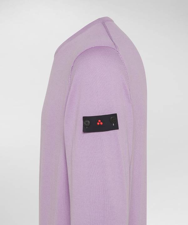 Peuterey Maglia tricot con logo ricamato Promozione temporanea