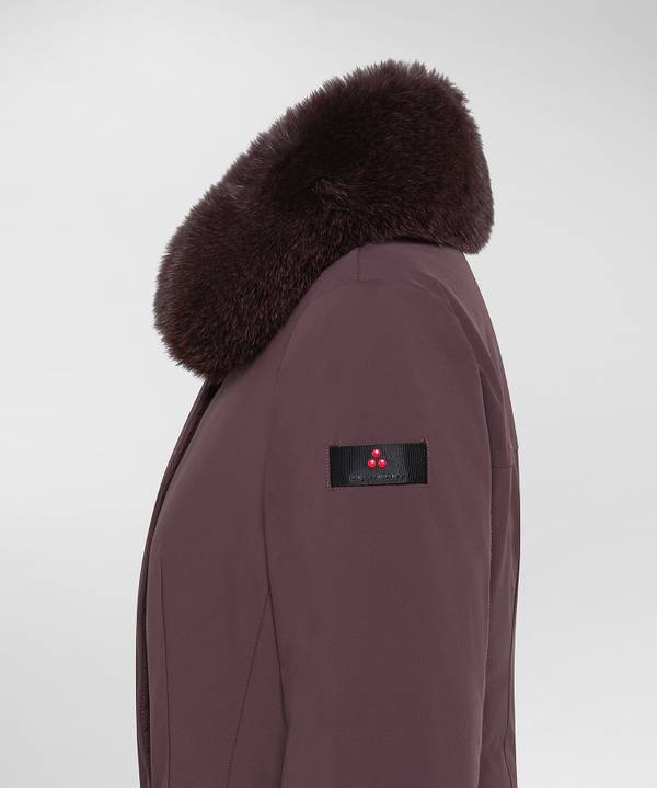 Peuterey Giacca Slim Con Pelliccia 50% di sconto con spedizione gratuita