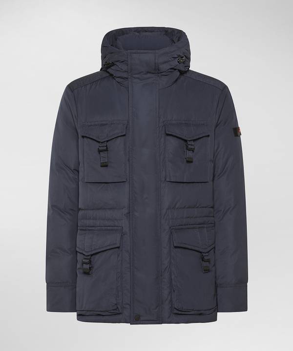 Peuterey Field Jacket In Microfibra Officina