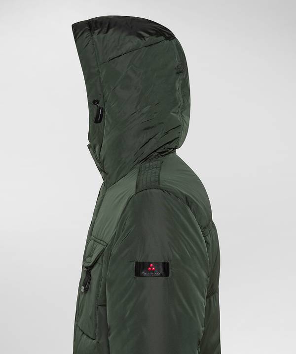 Peuterey Field Jacket In Taffeta’ Con Cappuccio In Pelliccia Qualità Garantita