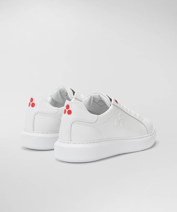 Peuterey Sneaker In Pelle Con Logo Goffrato Sottocosto