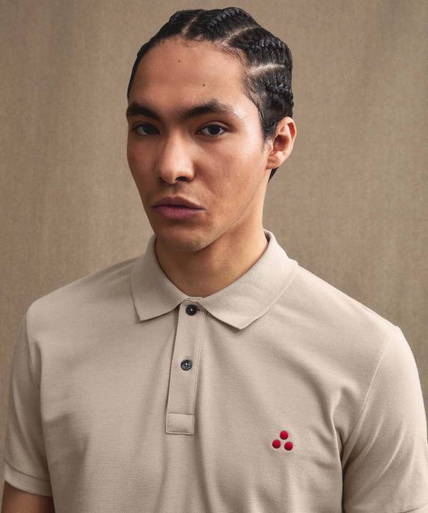Peuterey Polo in cotone piquet In Vendita