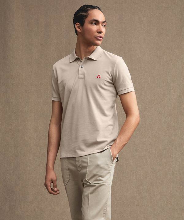 Peuterey Polo in cotone piquet In Vendita