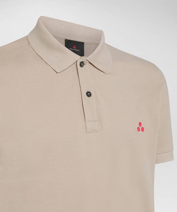 Peuterey Polo in cotone piquet In Vendita