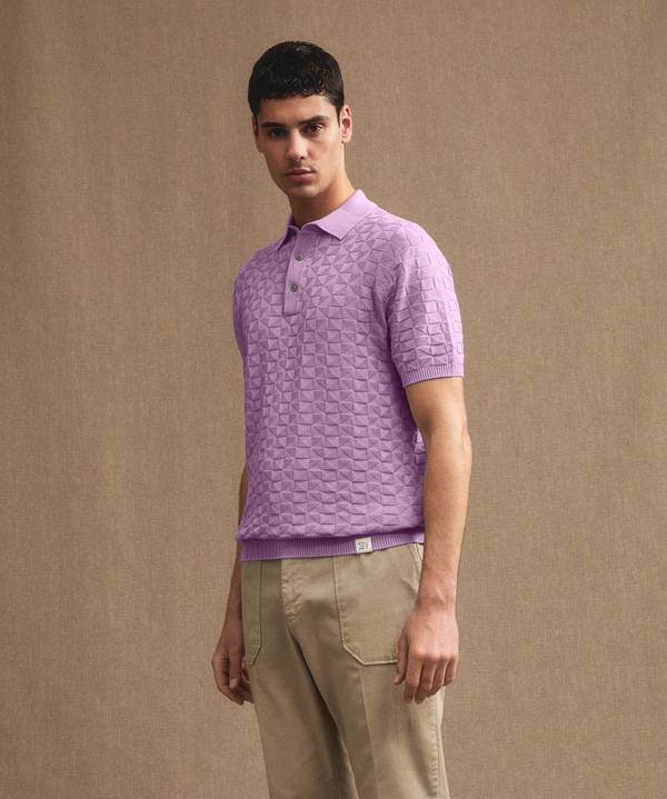 Peuterey Polo in cotone con effetto 3D Hotsell