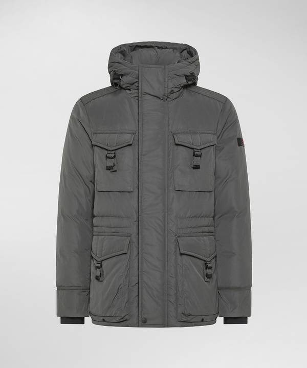 Peuterey Field Jacket In Microfibra Nuova