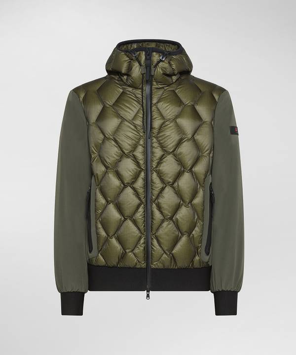 Peuterey Bomber Bimateriale Con Trapunta Geometrica Spedizione gratuita