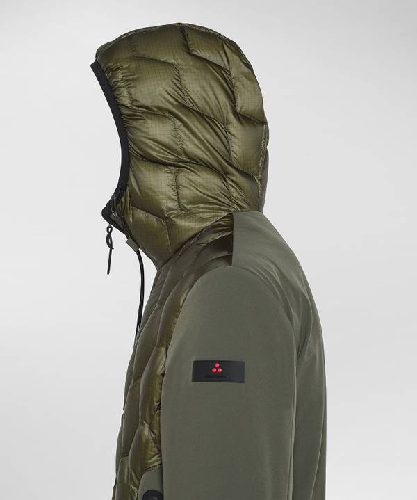 Peuterey Bomber Bimateriale Con Trapunta Geometrica Spedizione gratuita
