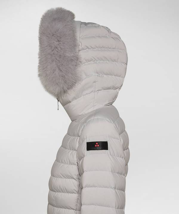 Peuterey Piumino Slim Con Pelliccia Cyber Monday
