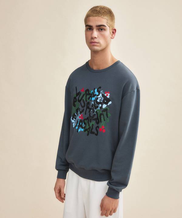 Peuterey Felpa Plurals con stampa tropicale Offerta San Valentino