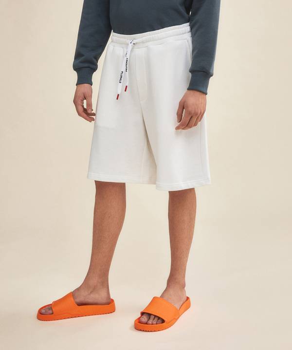 Peuterey Bermuda in cotone con coulisse Vendita calda