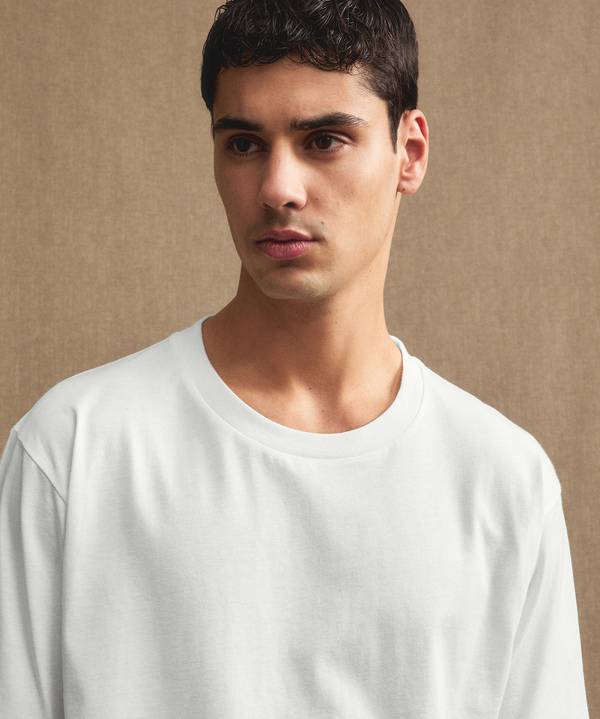 Peuterey T-Shirt over con decorazione palme Online Outlet