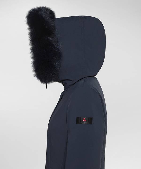 Peuterey Giacca Slim Con Pelliccia In Tono Colore Ultimi due giorni