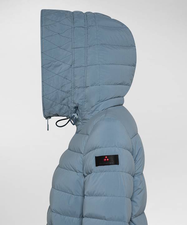 Peuterey Piumino Lungo Con Pelliccia In Tono Colore Fino al 50% di sconto