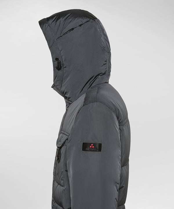 Peuterey Field Jacket In Taffeta’ Con Cappuccio In Pelliccia Fino al 65% di sconto