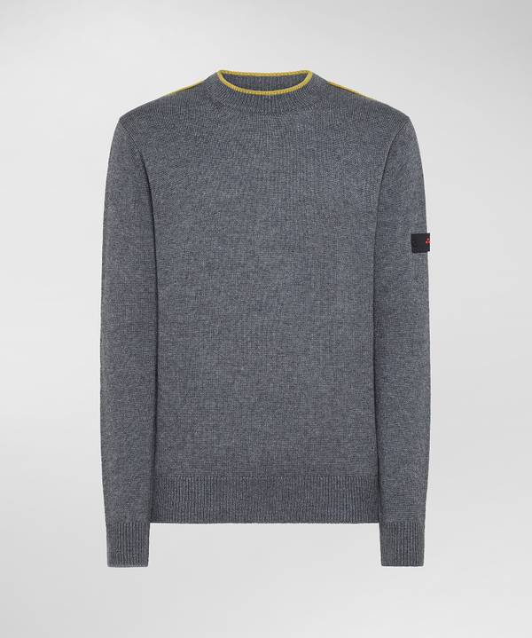 Peuterey Maglia Di Lana Con Dettagli A Contrasto Only for today