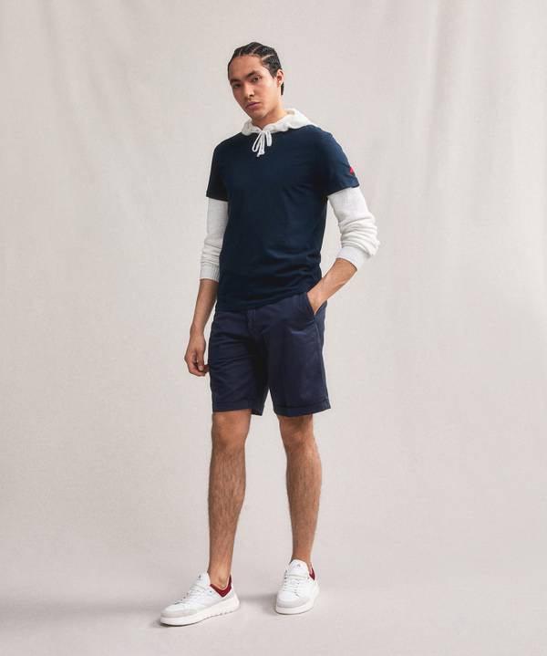 Peuterey T-shirt in cotone stretch Officina