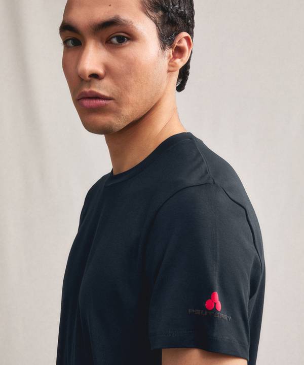 Peuterey T-shirt in cotone stretch Officina