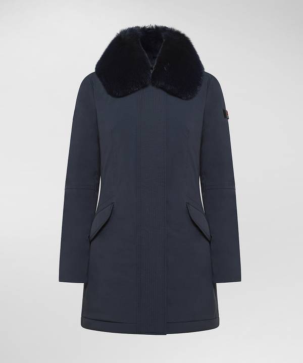 Peuterey Giacca Slim Con Pelliccia